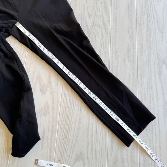 89th + Madison Women’s Petite Medium Black Cropped Drawstring Pants - Picture 5 of 6